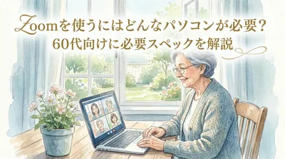 Zoomを使うにはどんなパソコンが必要？60代向けに必要スペックを解説