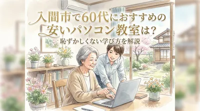 入間市で60代におすすめの安いパソコン教室は？恥ずかしくない学び方を解説