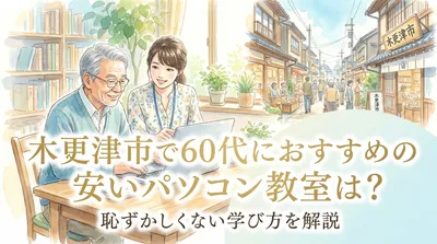 木更津市で60代におすすめの安いパソコン教室は？恥ずかしくない学び方を解説