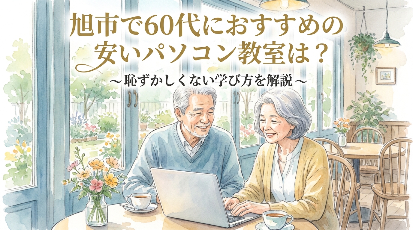 旭市で60代におすすめの安いパソコン教室は？恥ずかしくない学び方を解説