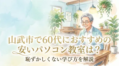 山武市で60代におすすめの安いパソコン教室は？恥ずかしくない学び方を解説