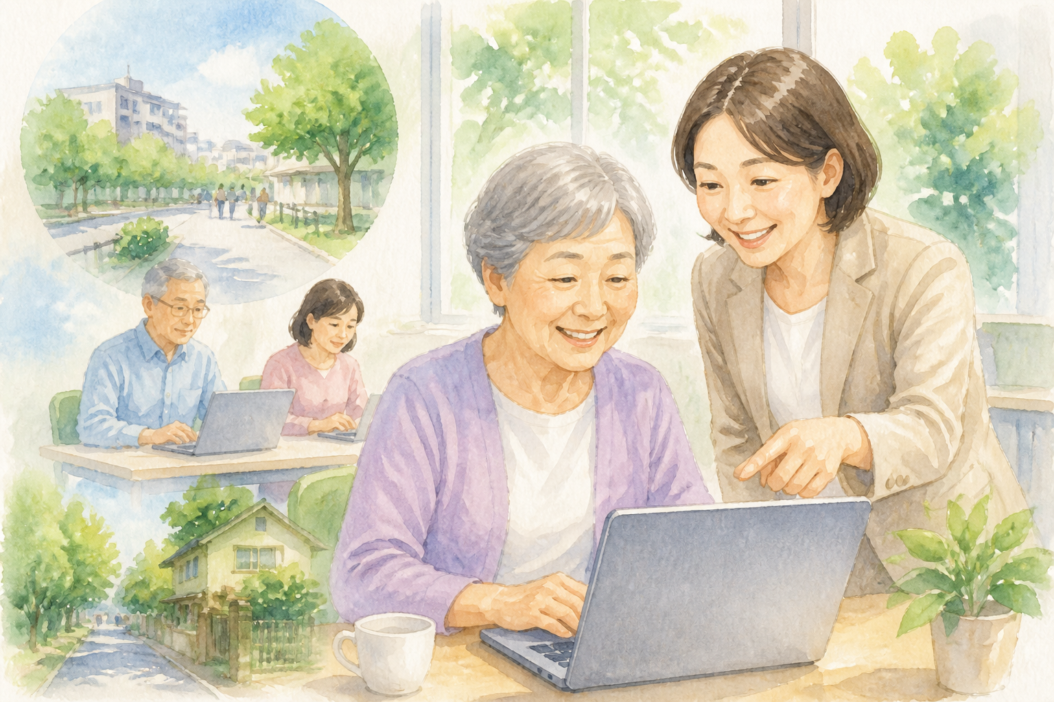 練馬区で60代の方に向いている教室は個別指導型です
