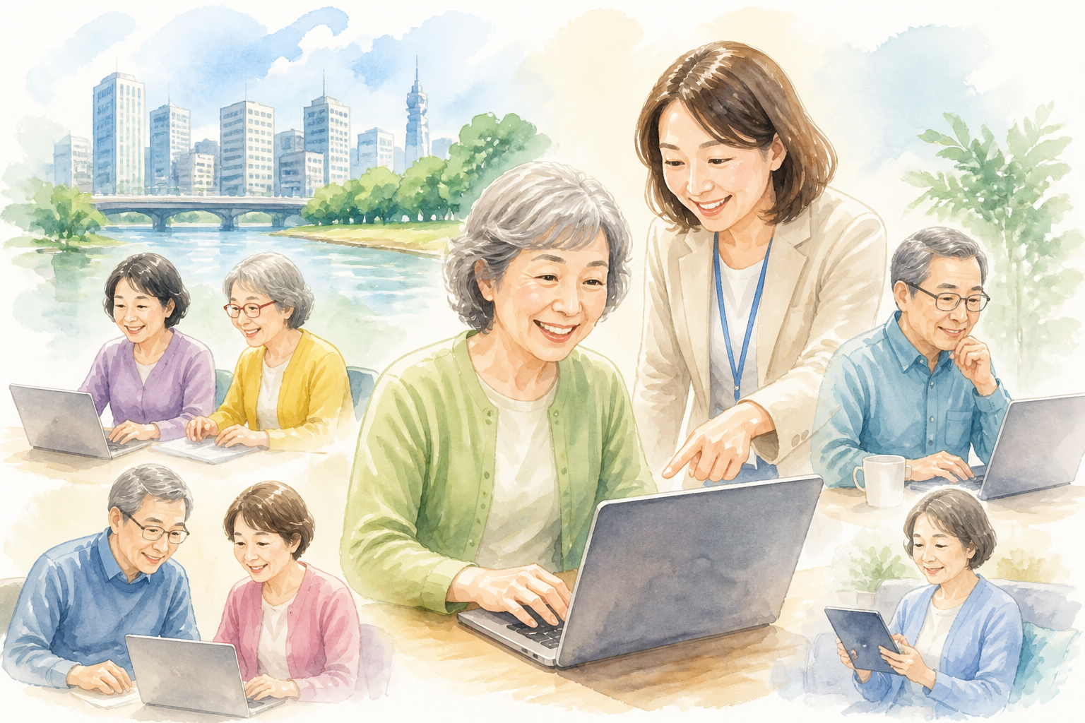 品川区で60代の方に向いている教室は3つが有力です