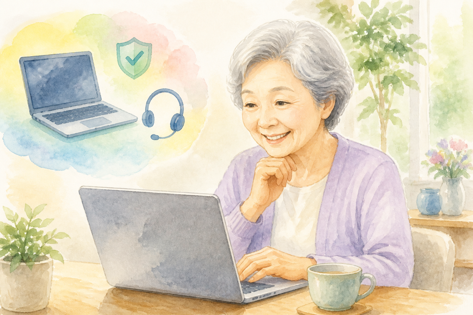 ポイントを押さえれば60代初心者でも十分使えます
