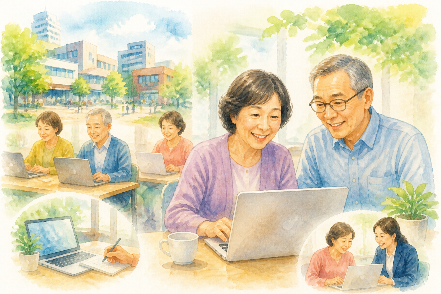 町田市で60代の方が選びやすい教室は3つが有力です