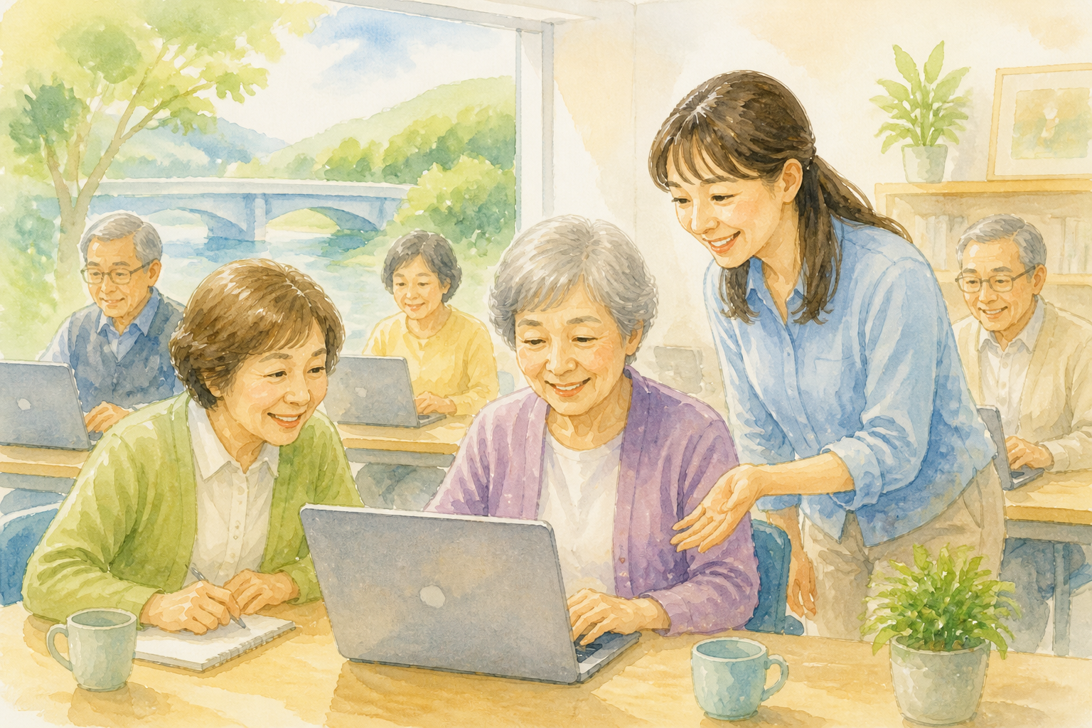 日野市で60代の方に有力なのはシニア向けの低料金教室です
