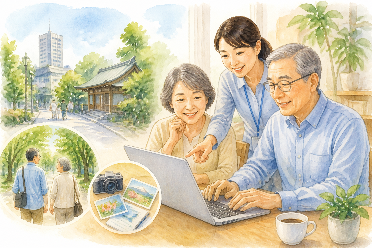 国分寺市で60代に向いている安めの教室は2校が有力です