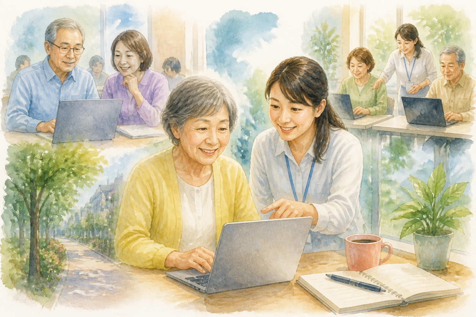 清瀬市で探すなら個別型と公的講座の併用が現実的です