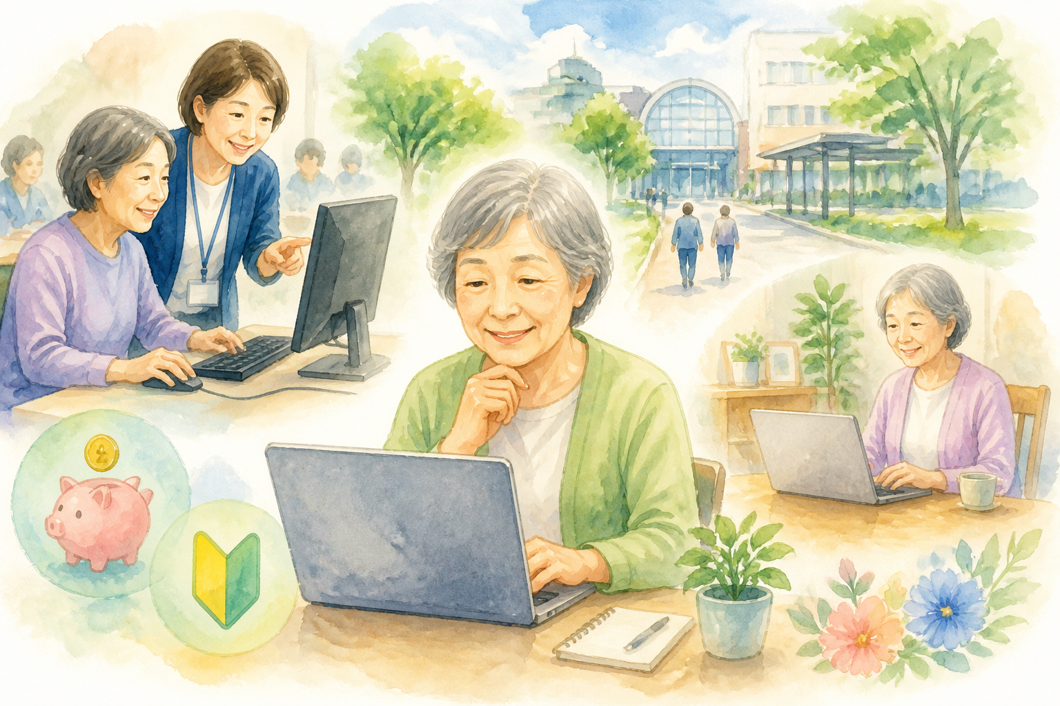 東久留米市で60代の方が選びやすい教室は通学型と個別型です