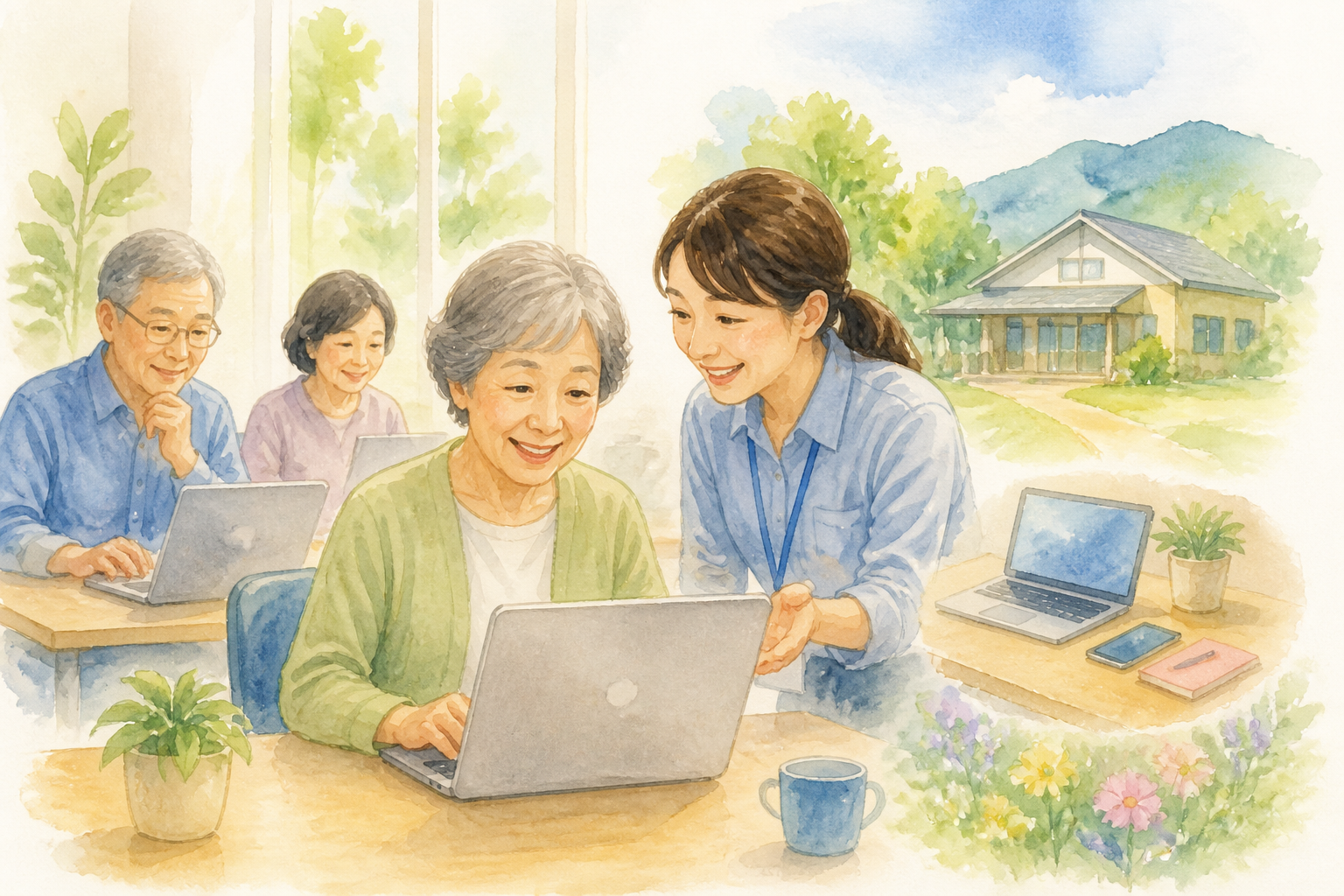 あきる野市で60代の方に有力なのは地域密着で学びやすい教室です