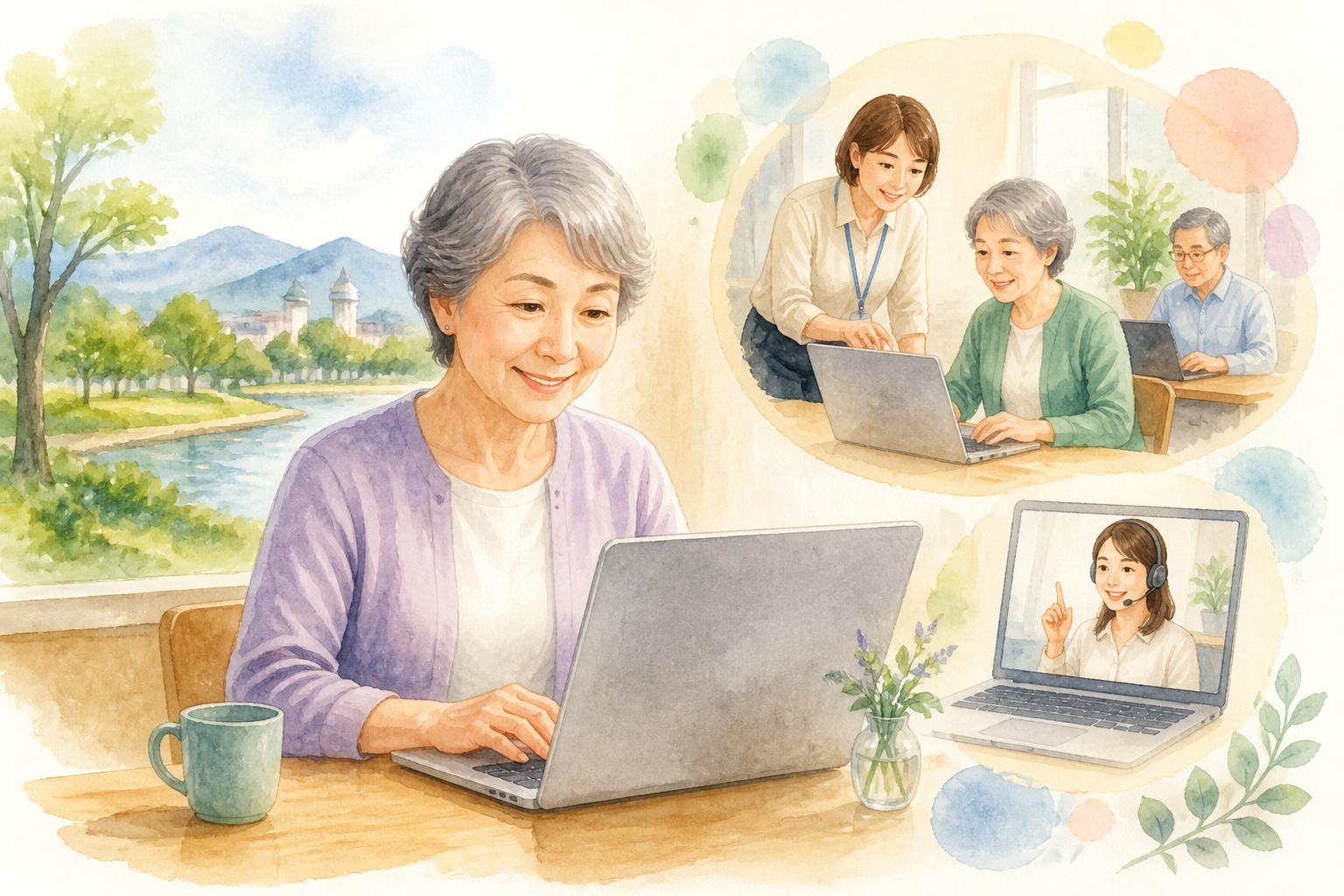 瑞穂町では近隣教室とオンラインを組み合わせて探すのが現実的です