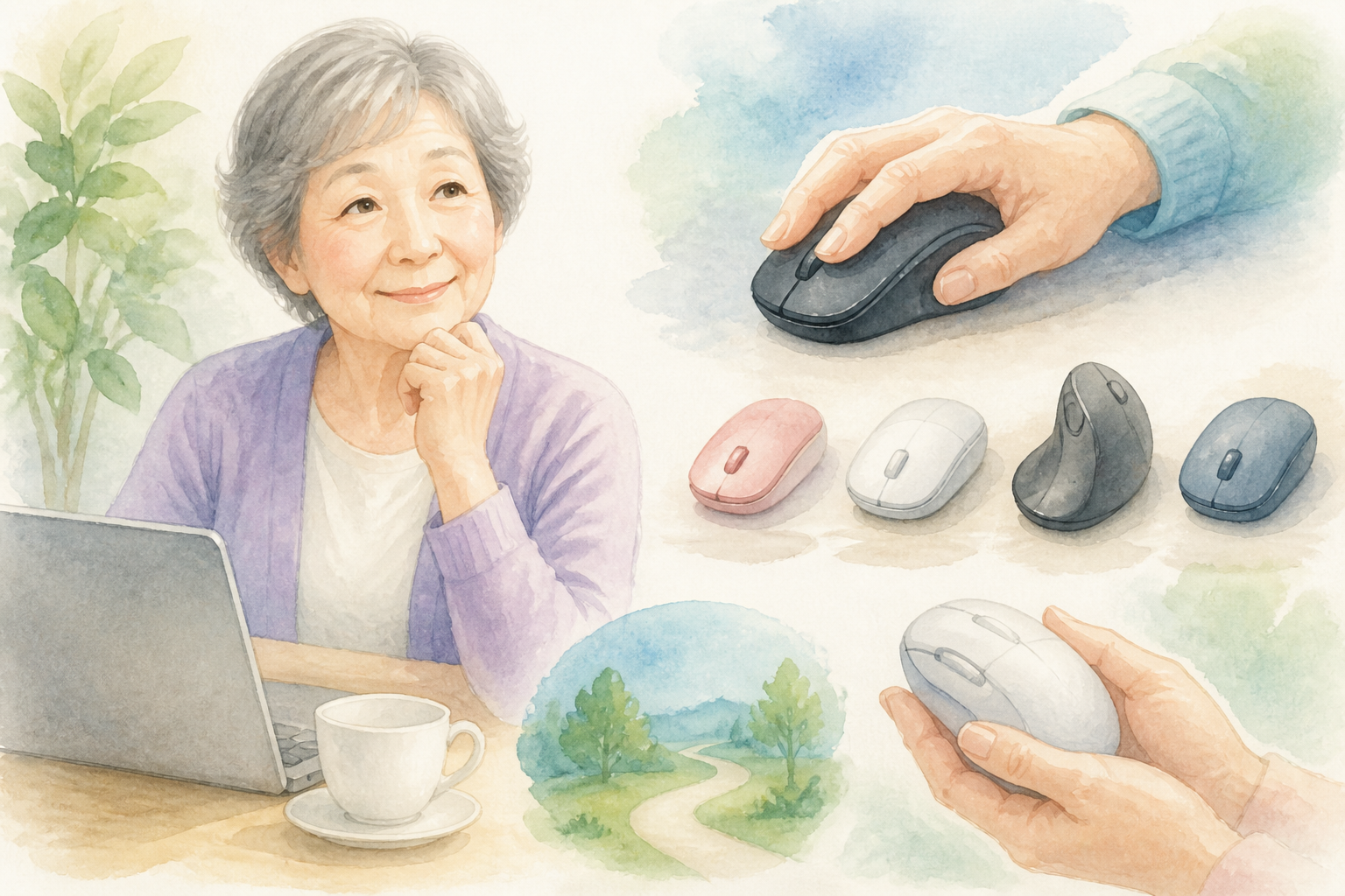 選ぶときに最優先したいのは手に合うことです