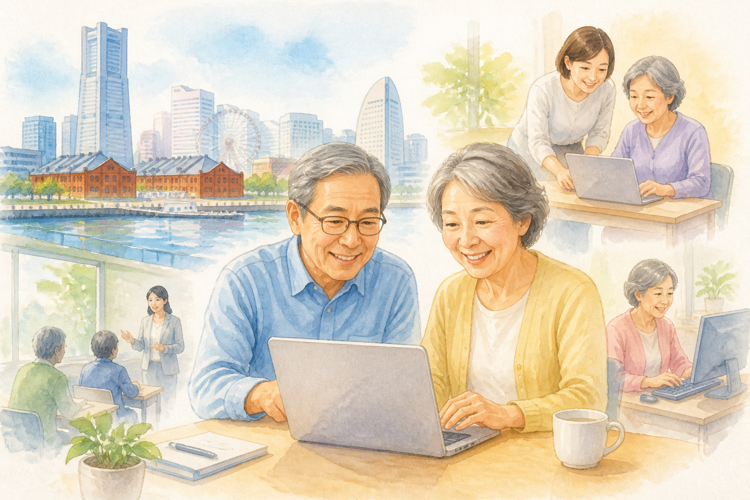 横浜市西区で60代の方に向いている教室は市民講座系が有力です