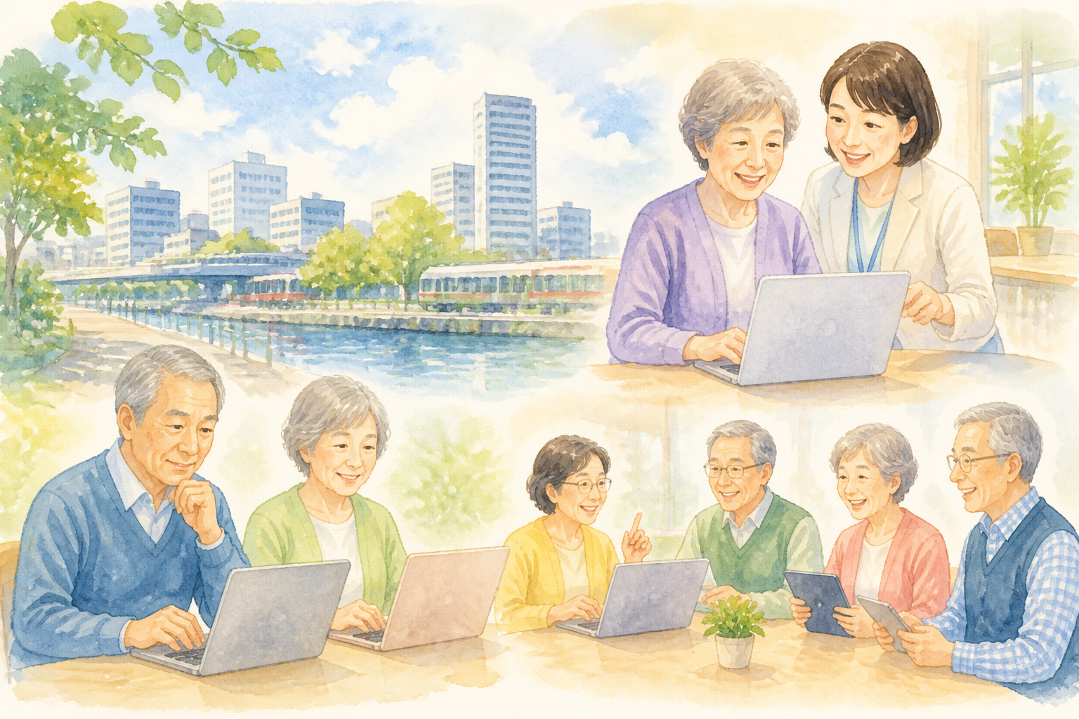 横浜市南区で60代に合いやすいのは駅前教室とサークル型です