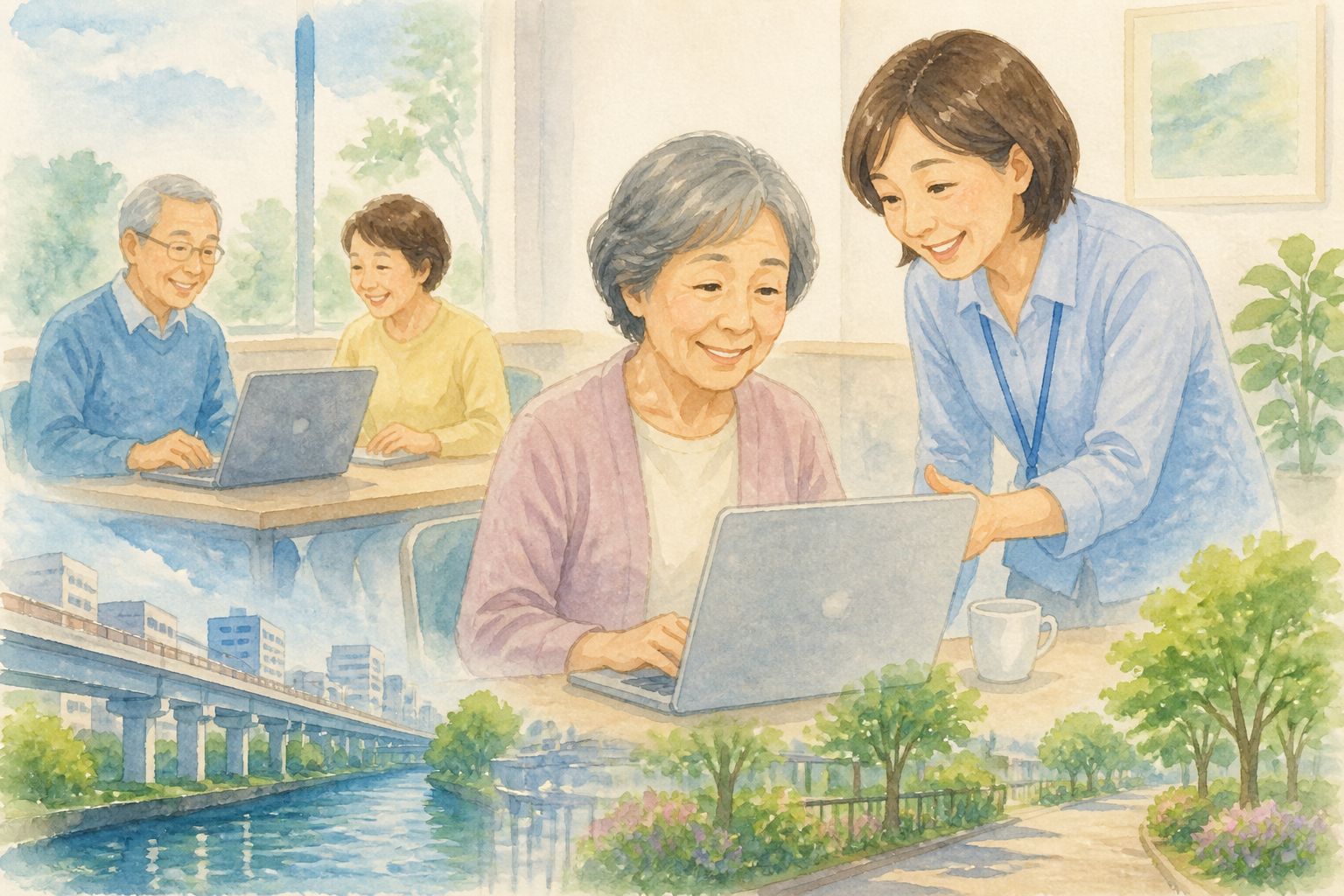 まず選ぶなら市のシニア向け講座が有力です