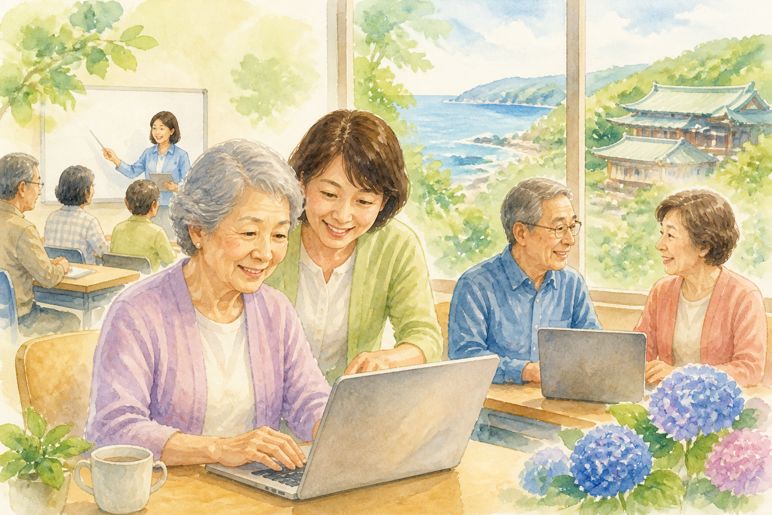 鎌倉市で60代が安く安心して学ぶなら、NPO系と少人数教室の併用が有力です
