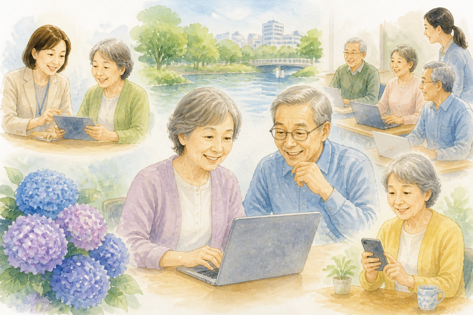 綾瀬市で60代の方に合いやすいのは自治体講座と個別教室の併用です
