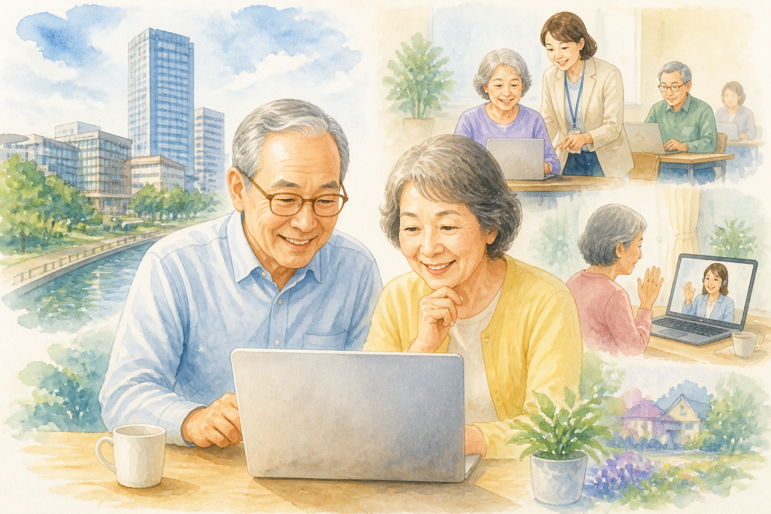 60代が大井町でパソコンを学ぶなら目的に合う学び方を選ぶことが大切です