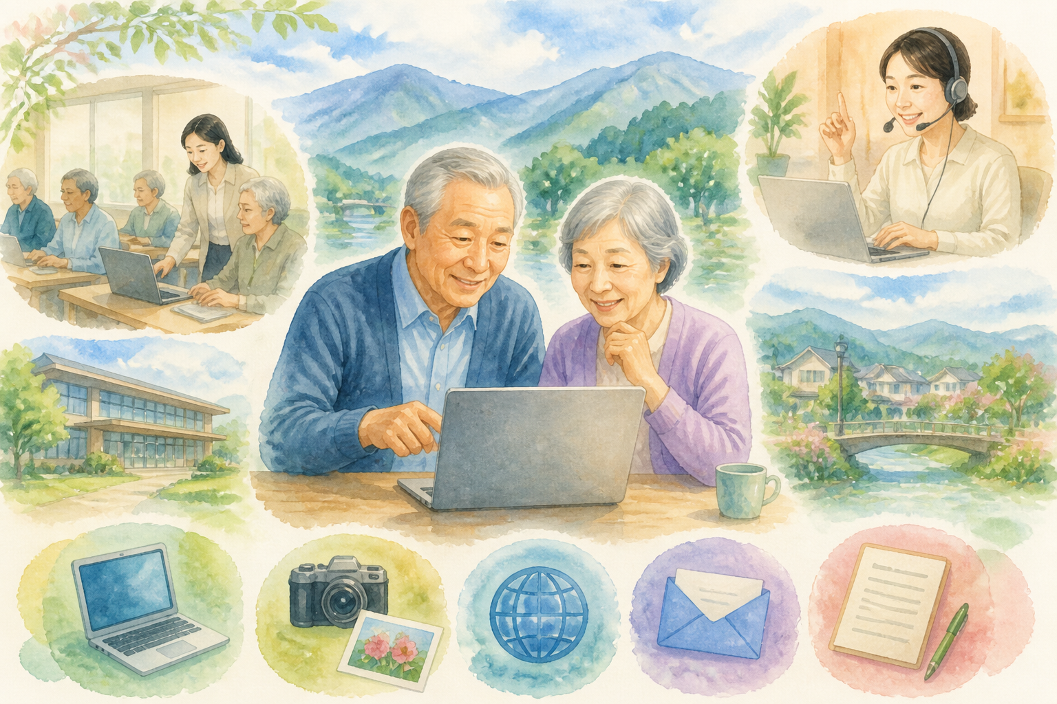 松田町で学ぶなら通学とオンラインの併用が現実的です