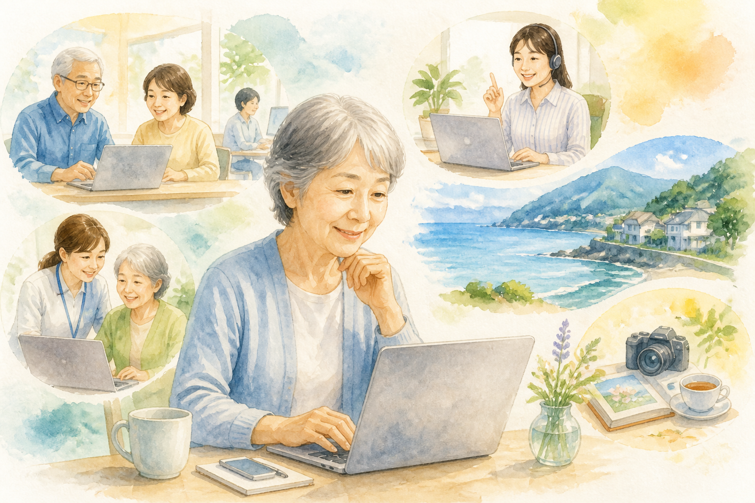 真鶴町で60代がパソコンを学ぶなら目的に合う方法を選ぶのが近道です