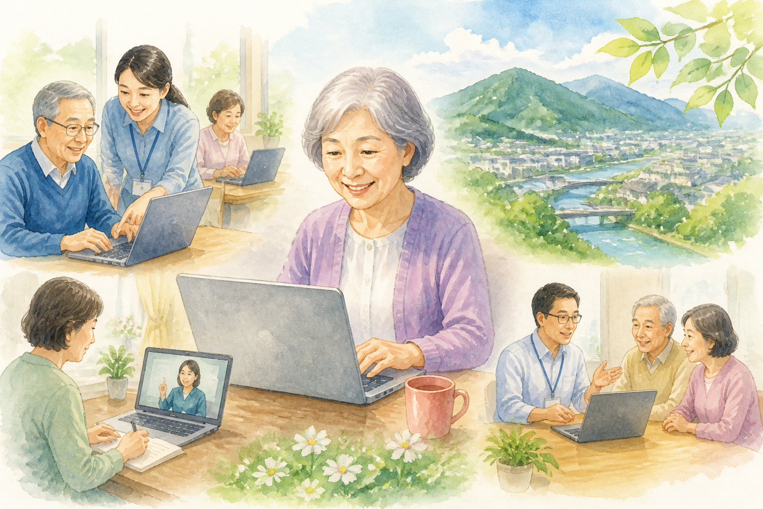 愛川町の60代には組み合わせ型の学び方が合いやすいです