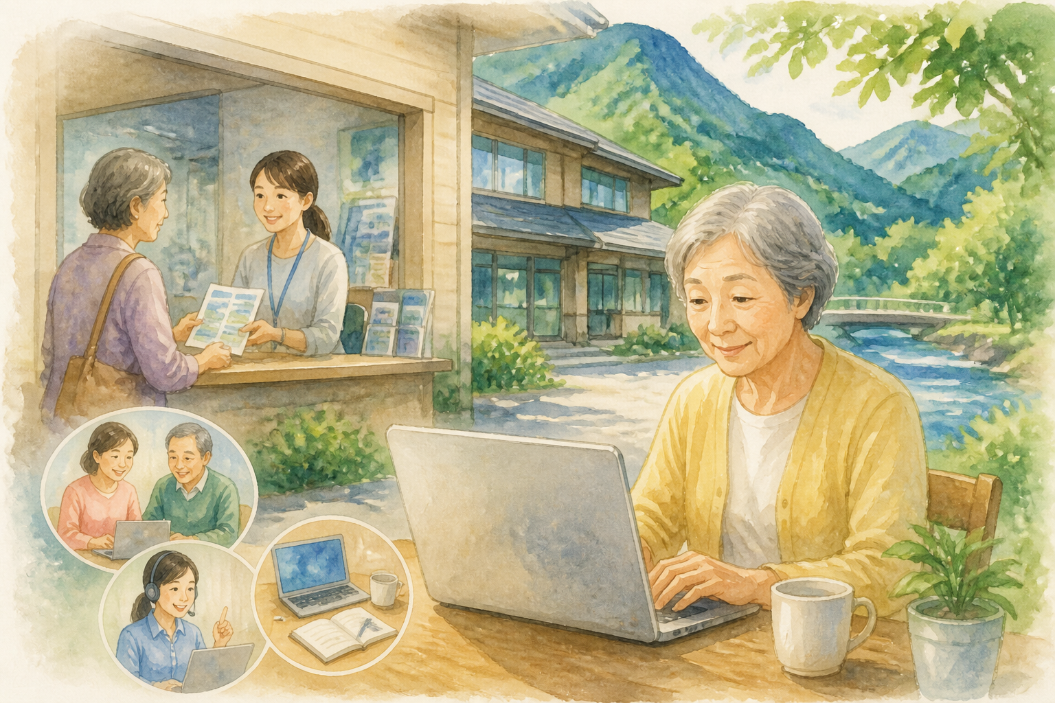 まずは村内窓口の確認から始めるのが最も確実です