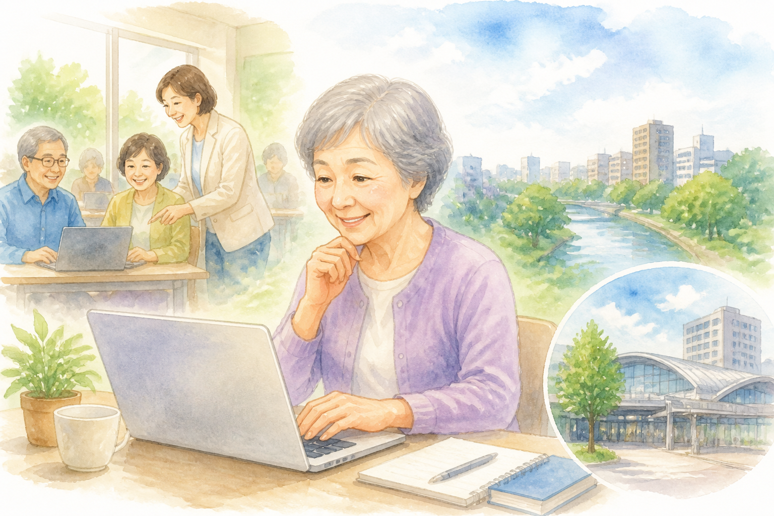 60代が選びやすい教室は南浦和と浦和に集まっています