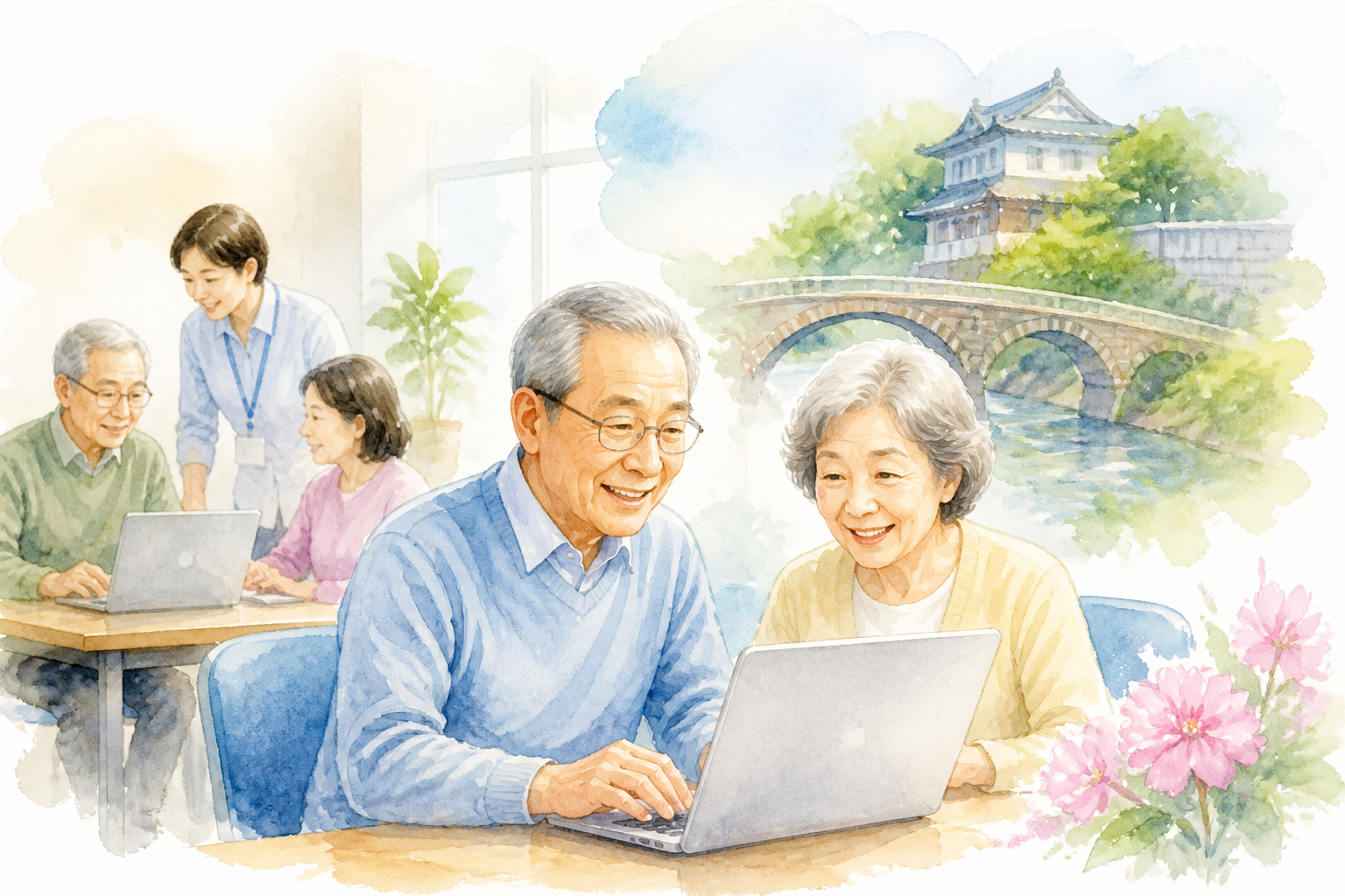 費用を抑えたい60代の方には本庄商工会議所パソコン教室が有力です