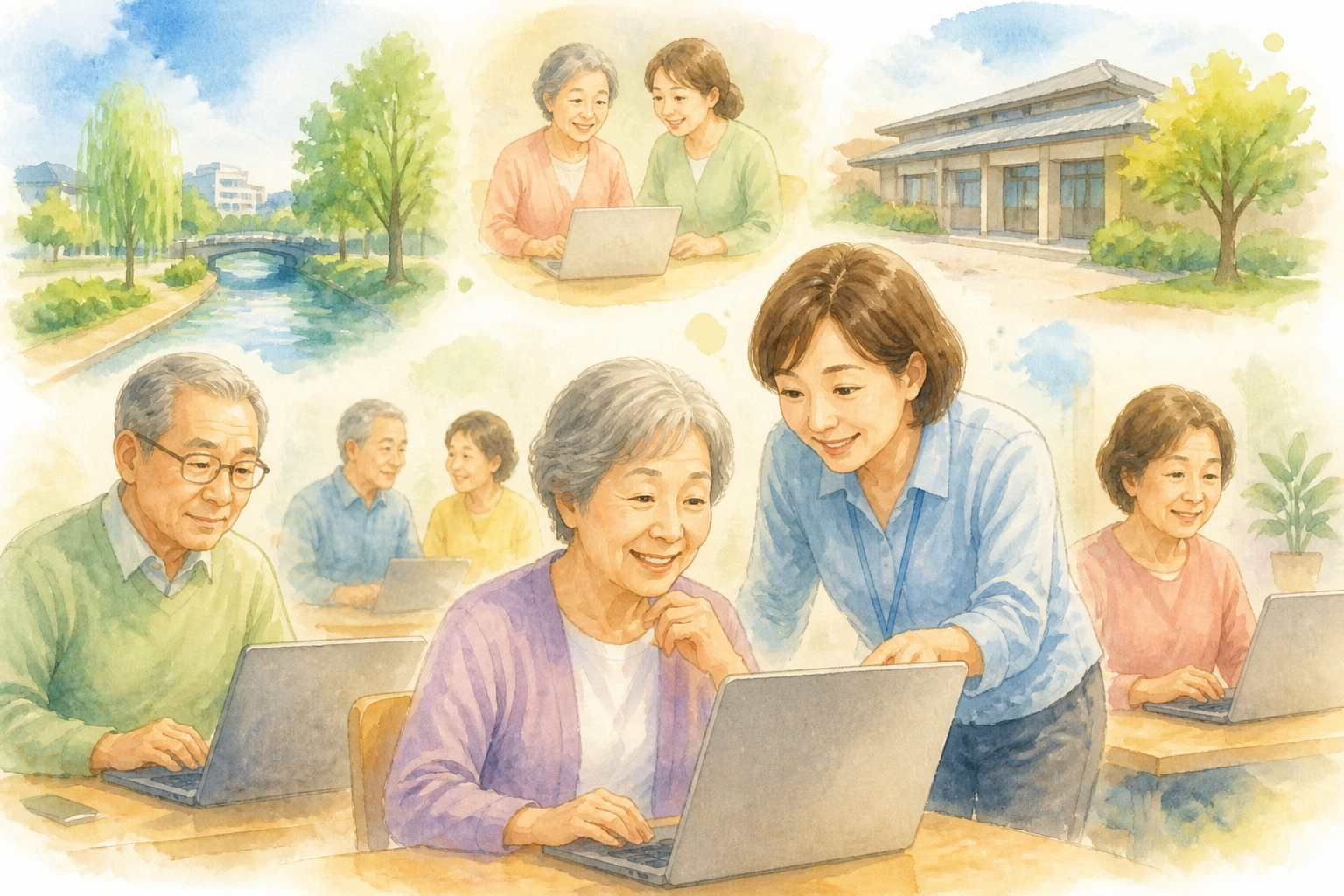 費用を抑えて安心して学ぶなら自治体講座とシニア向け民間教室の比較が有力です