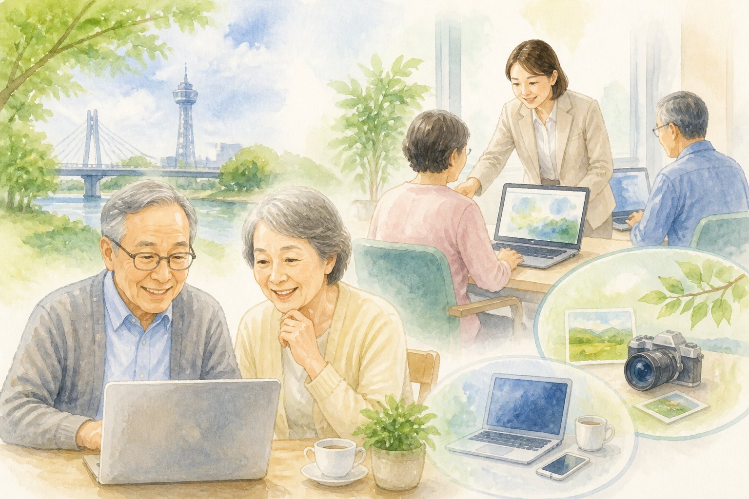 60代の教室選びは安さと安心感の両方で考えるのが適切です