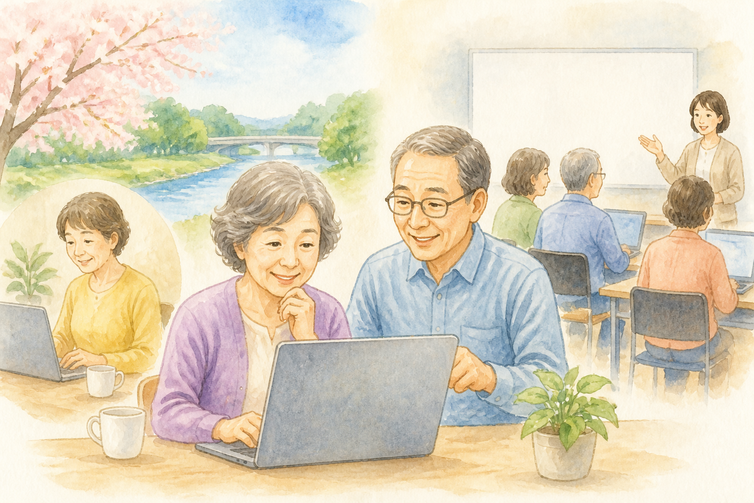 幸手市で費用を抑えたい60代には公的講座と初心者向け民間教室の比較が有力です
