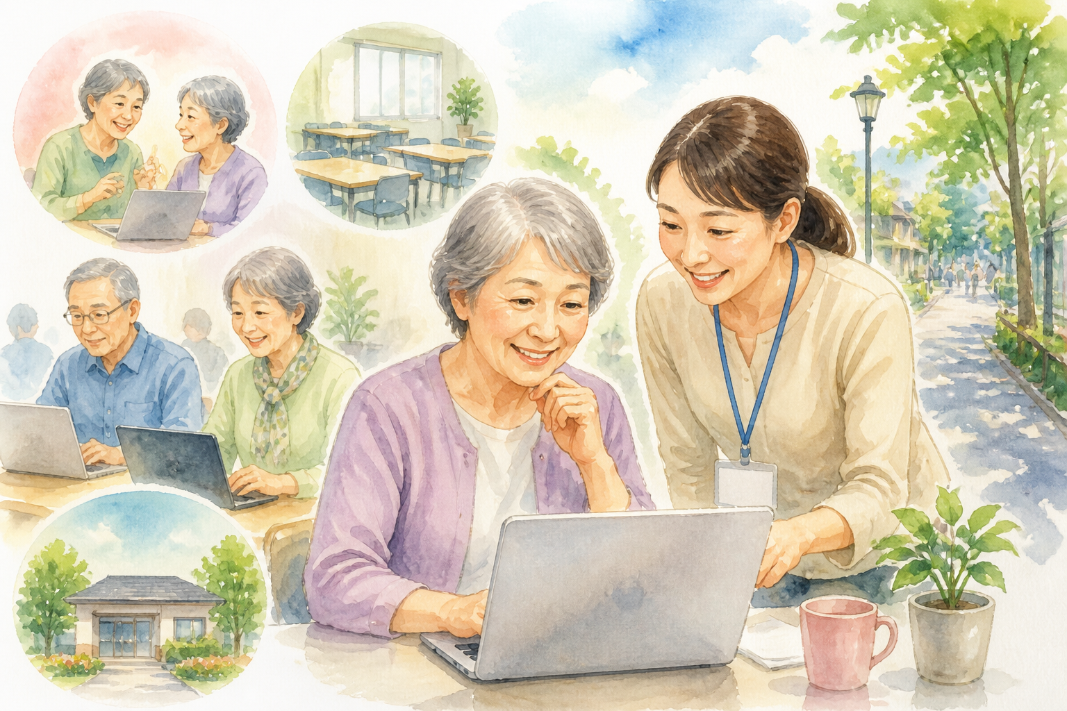 60代の方に合うのは安さと安心感を両立できる教室です