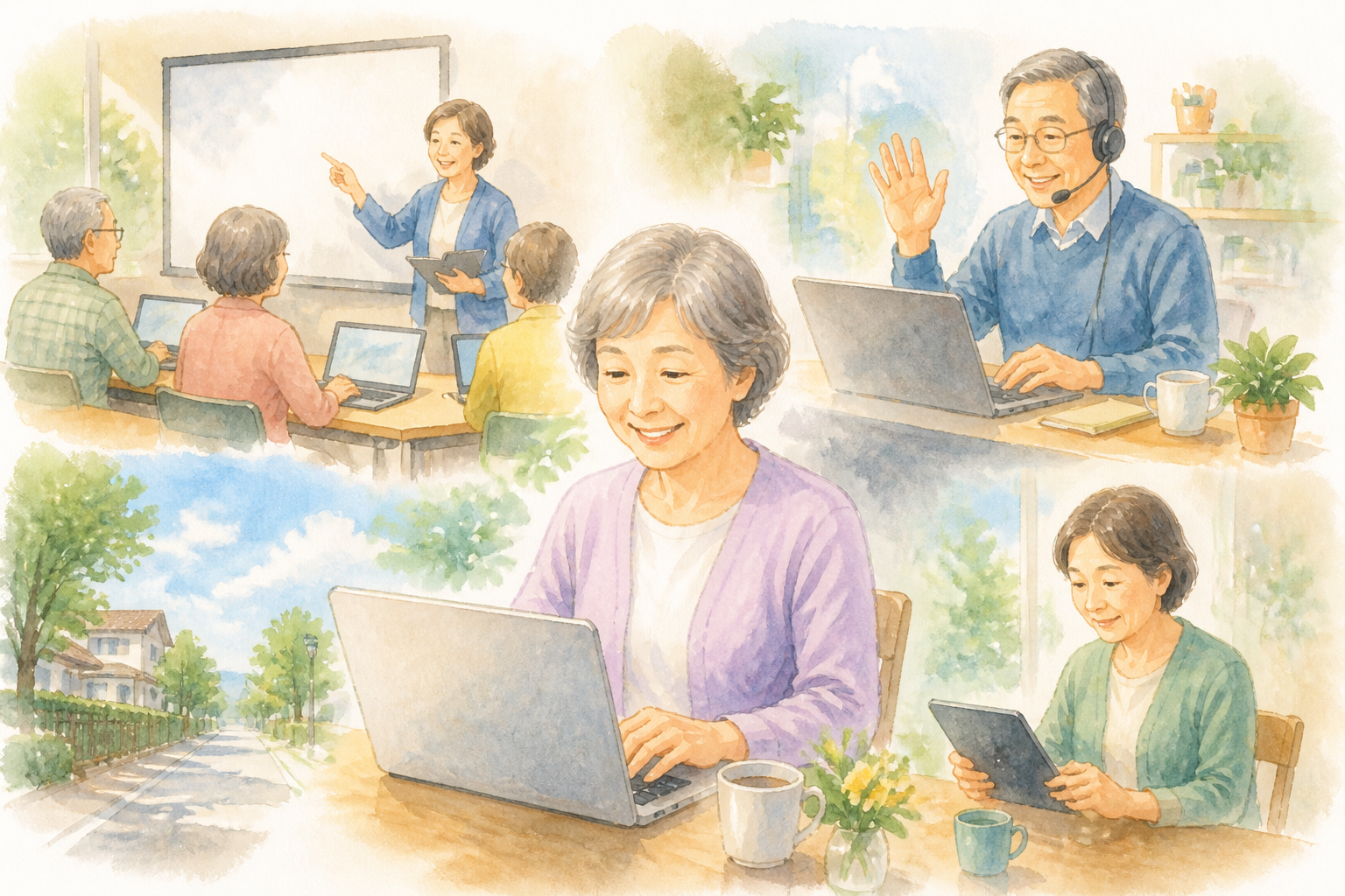 三芳町で60代の方が始めやすいのは目的に合った学び方です