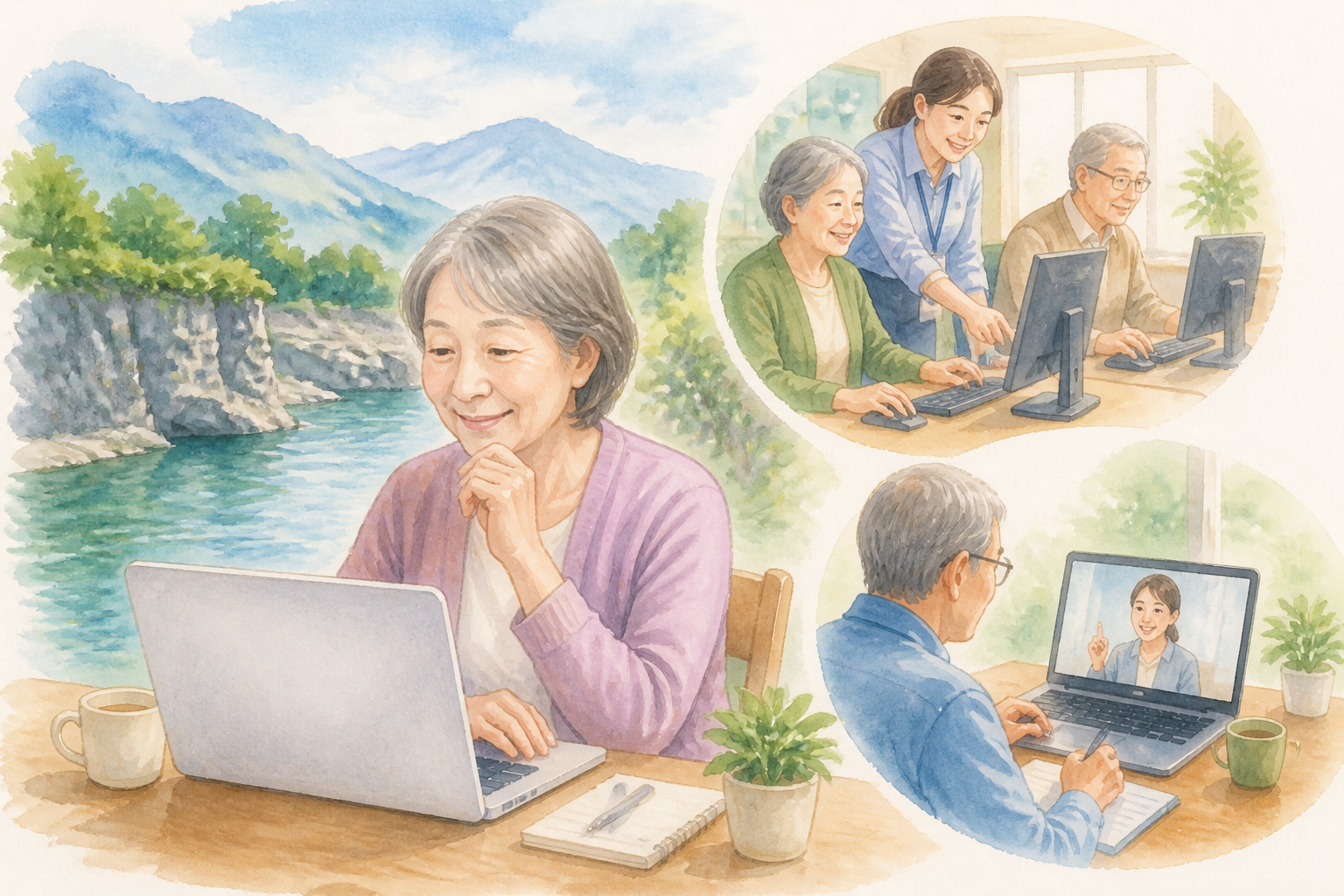 長瀞町では近隣教室とオンラインを併用して探すのが現実的です