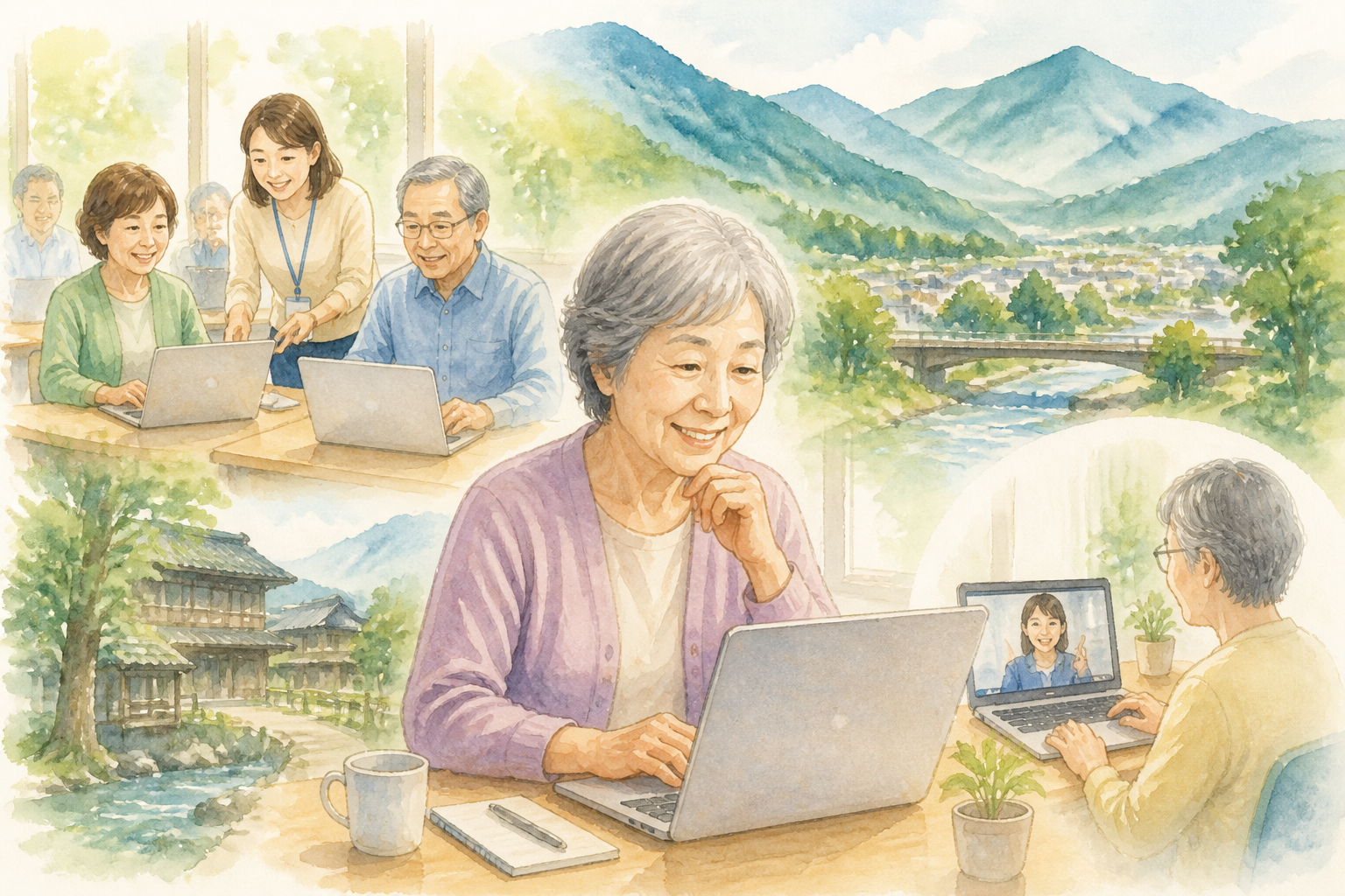 小鹿野町で60代が学ぶなら通学とオンラインの併用が現実的です