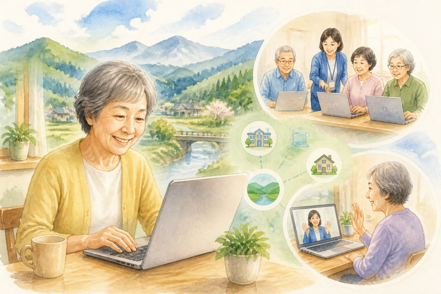 東秩父村で学ぶなら周辺地域とオンラインを組み合わせるのが現実的です