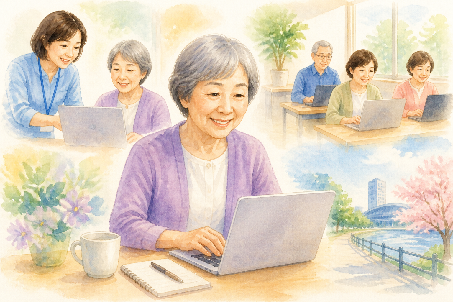 60代が始めやすい教室を選ぶなら、安さと安心感の両立が大切です