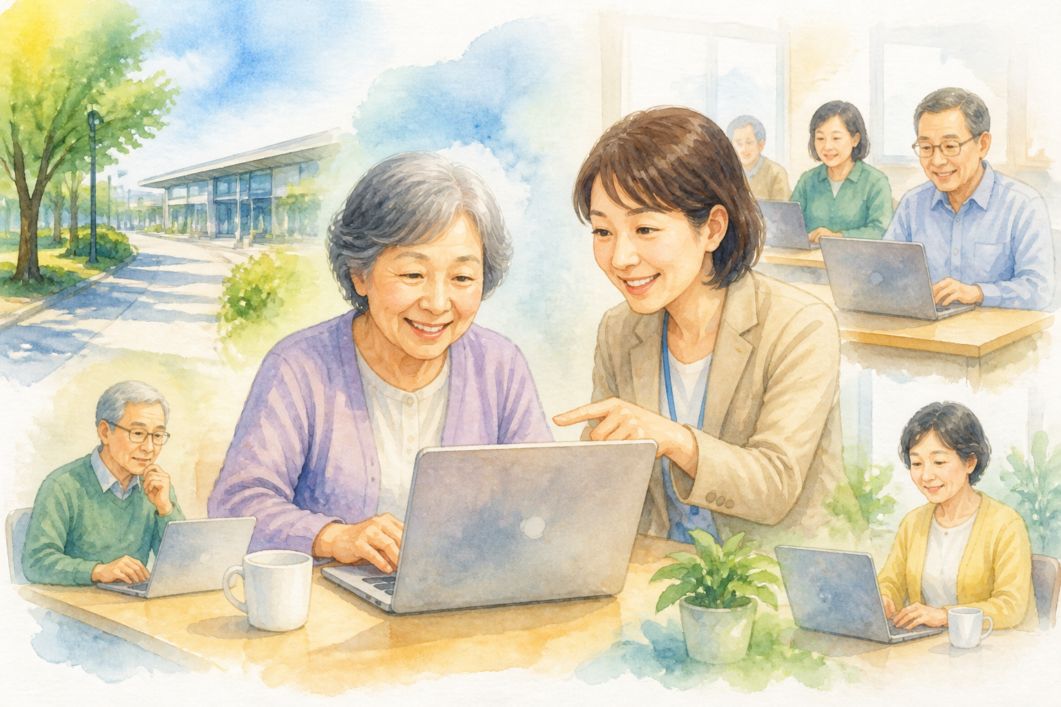 白井市で60代に向いているのは通いやすく個別に学べる教室です