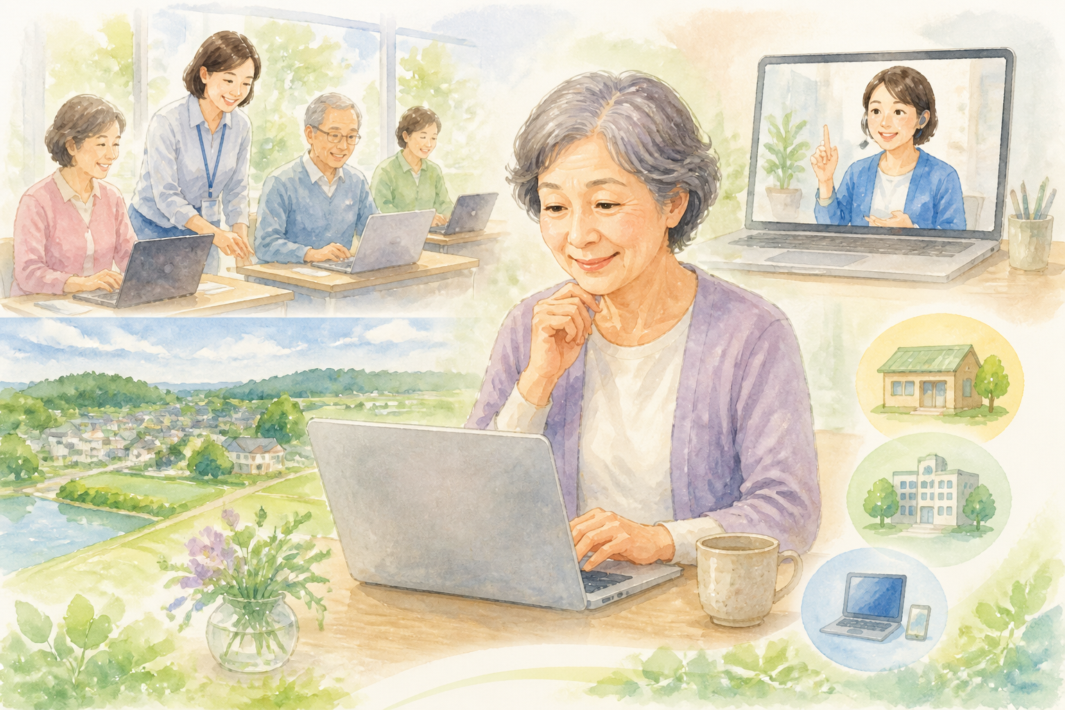 多古町で60代がパソコンを学ぶなら比較しながら選ぶのが安心です