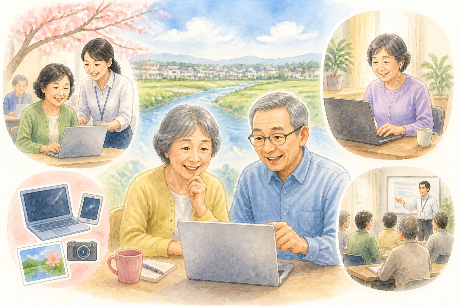 60代の学び方は教室を軸にしつつ目的で選ぶのが合いやすいです
