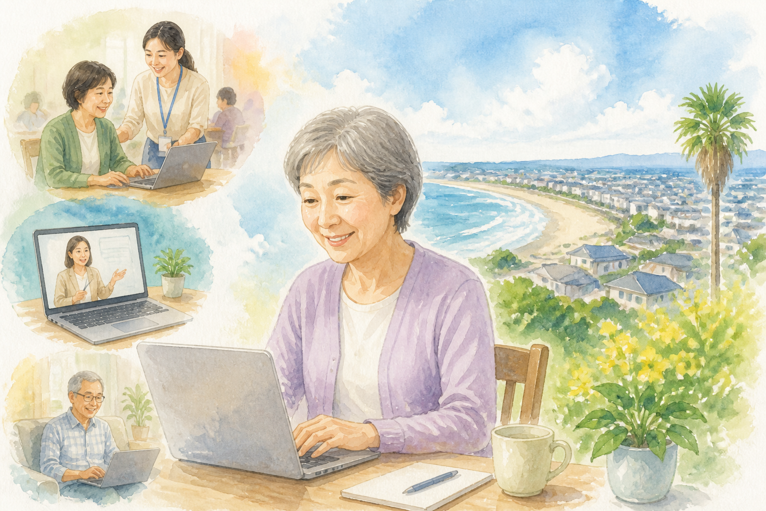 白子町では公的講座を起点に不足分を補う方法が進めやすいです